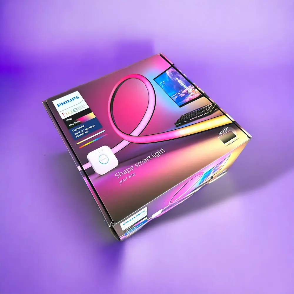 philips hue strip light for making a Lumina manga shelf