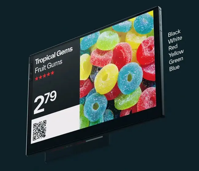 VUSION (SES-imagotag) Full Color Series for making a Lumina manga shelf