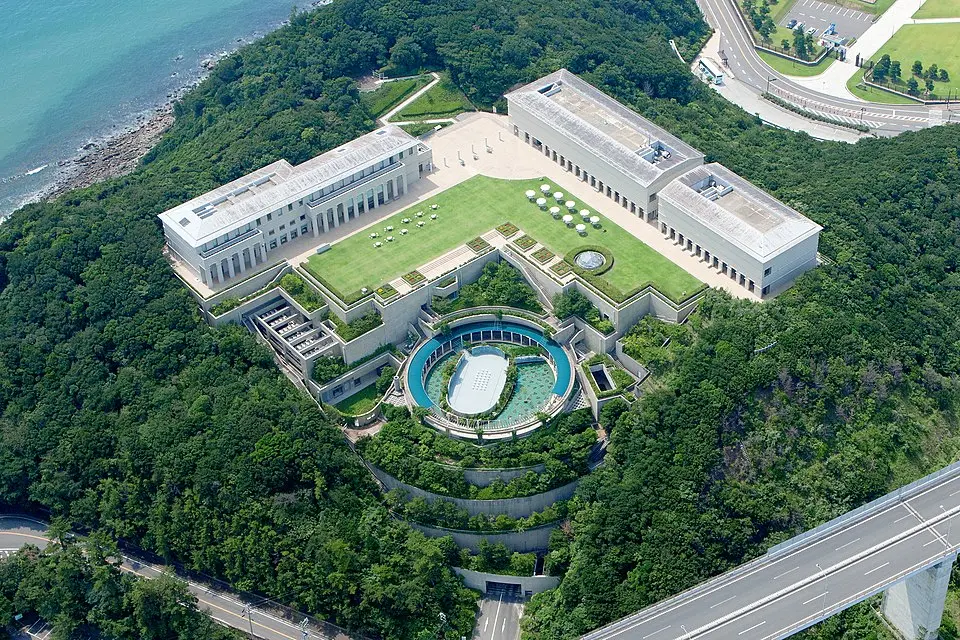 Otsuka Museum of Art in Naruto Park — Japan's largest museum by floor space, with 1,000+ ceramic reproductions of Western masterpieces at original scale including the Sistine Chapel ceiling