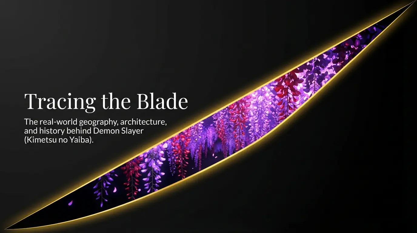 Demon Slayer real locations Japan — Infinity Castle Ookawa-so ryokan
