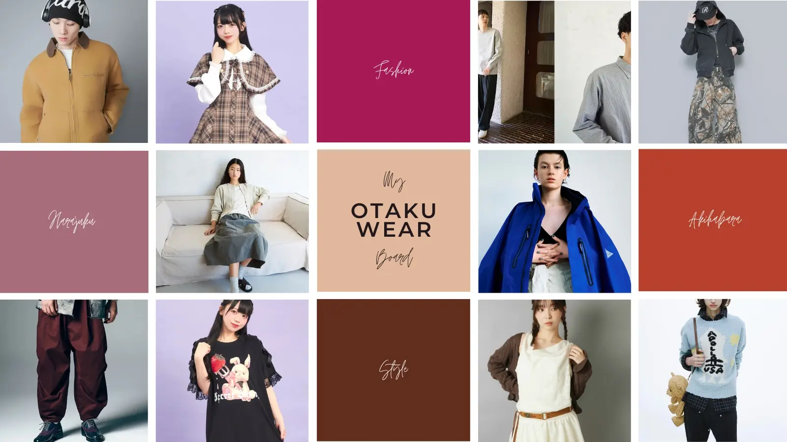 Otaku streetwear and manga fashion 2026 — Harajuku Tokyo