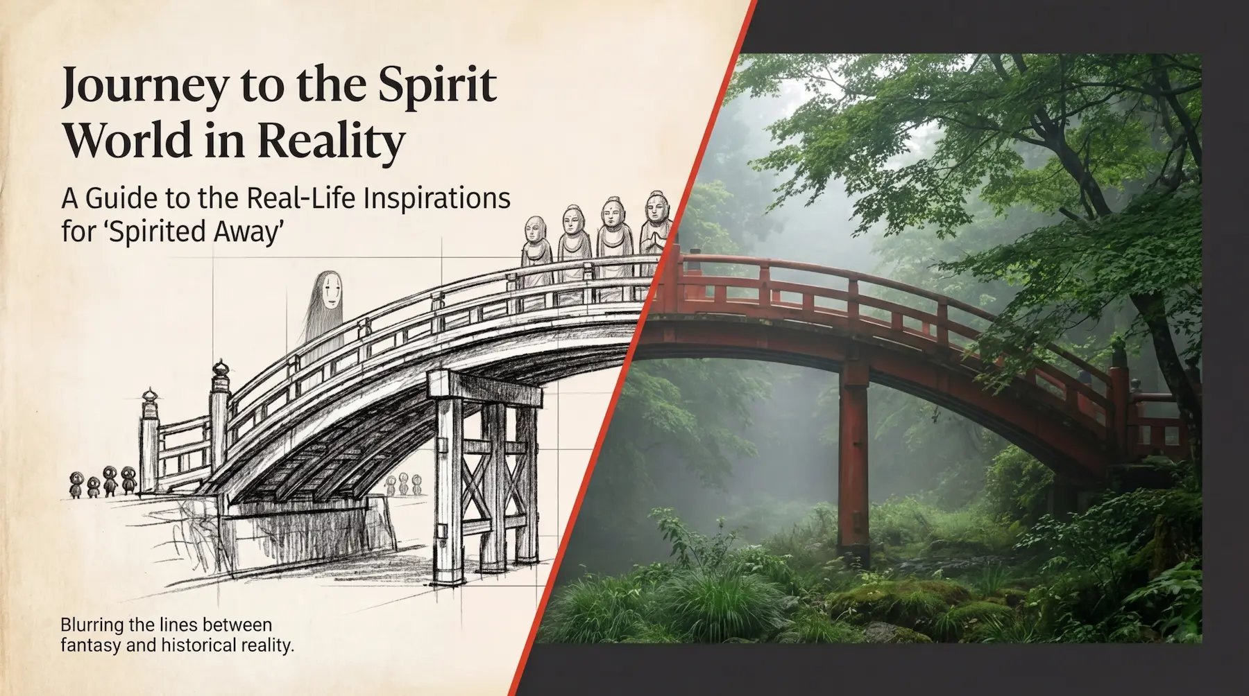 Spirited Away real locations Japan pilgrimage guide