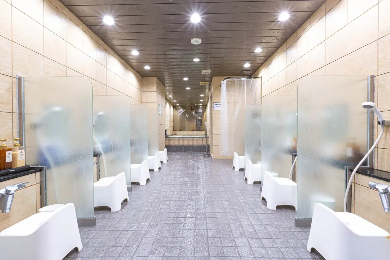 Manga collection in lounge