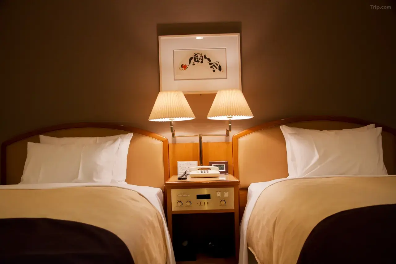 Dogo Onsen Funaya ryokan exterior with garden path