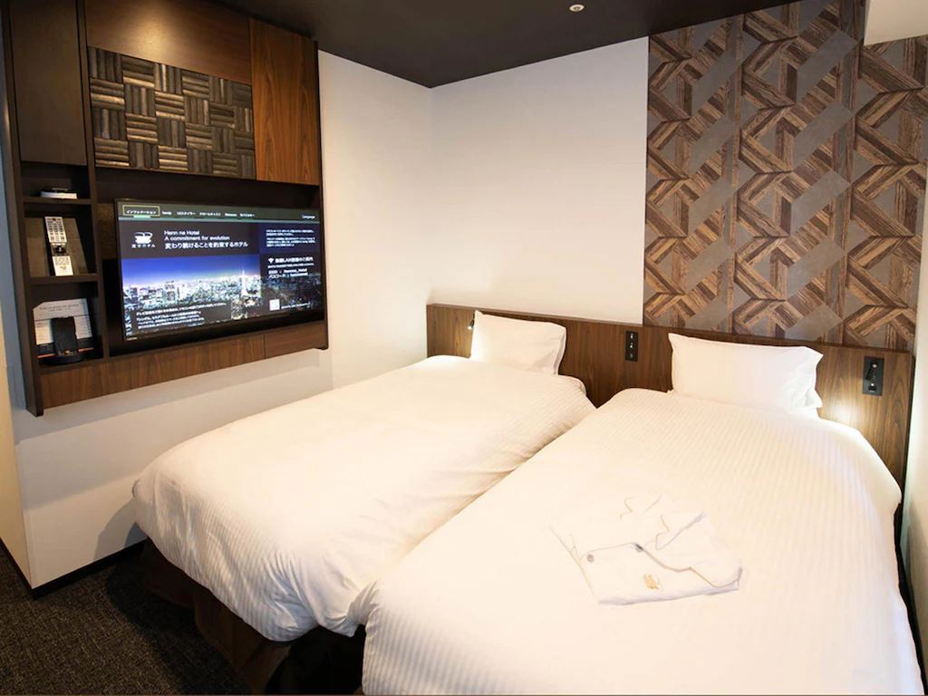 View of Akasaka from Henn na Hotel