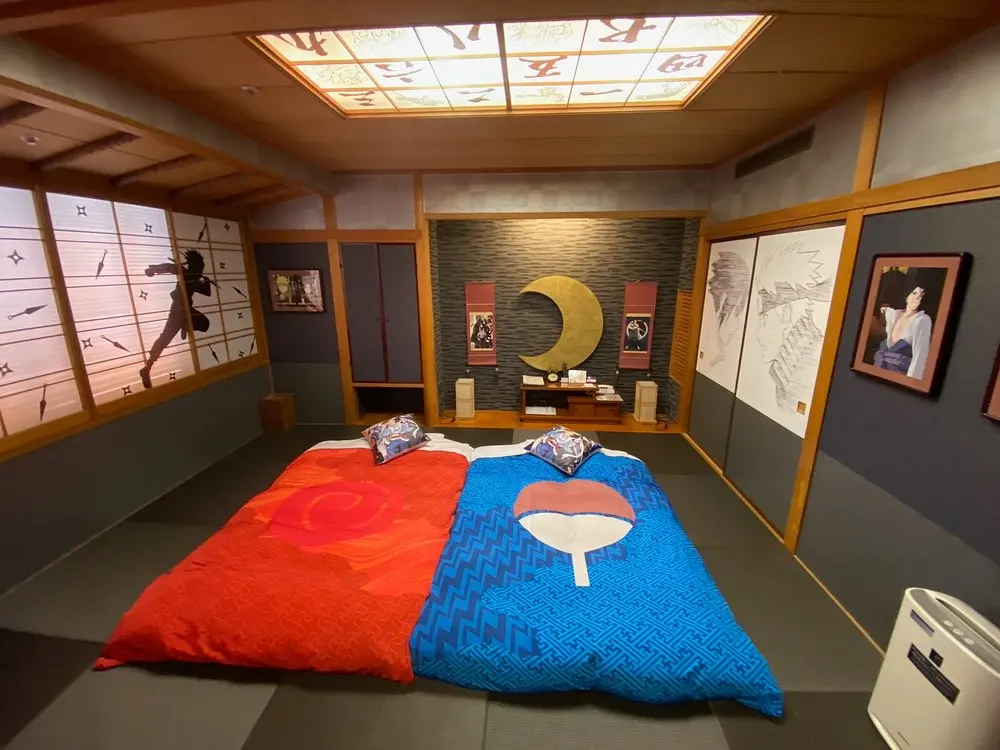 The official Naruto Shinobi no Ma suite at Highland Resort Hotel