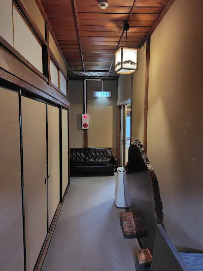 Traditional tatami room at Naniwa Ryokan