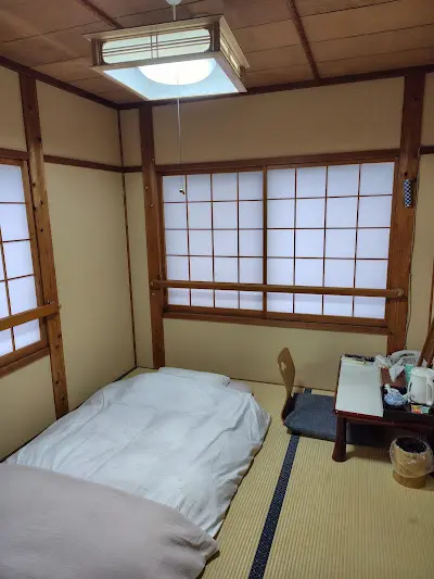 Naniwa Ryokan tatami room — traditional Japanese inn, Okuizumo Shimane Prefecture