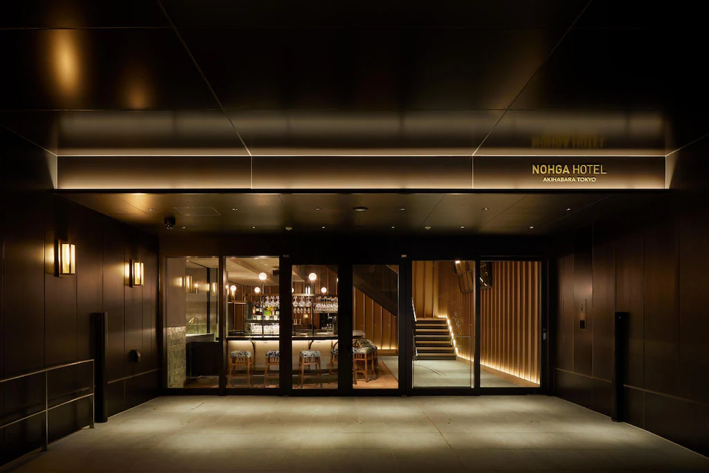 Nohga Hotel Akihabara Tokyo exterior — premium lifestyle hotel in Electric Town