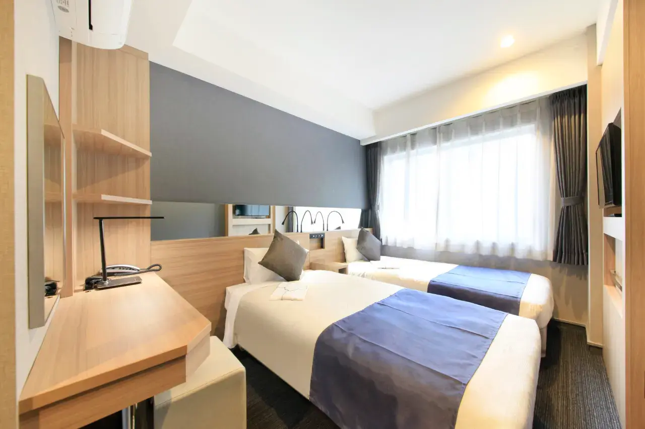 Standard room at Quintessa Hotel Osaka Shinsaibashi