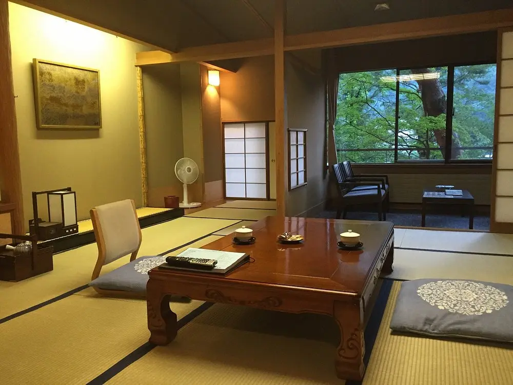 Sekizenkan wooden corridor