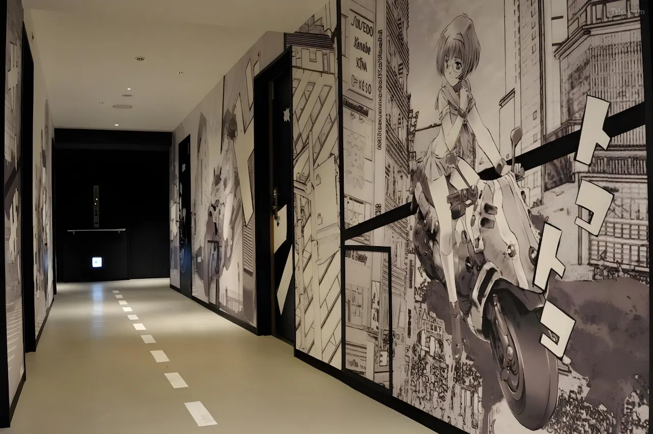 Shibuya Hotel En exterior — manga-themed boutique hotel in Shibuya, Tokyo